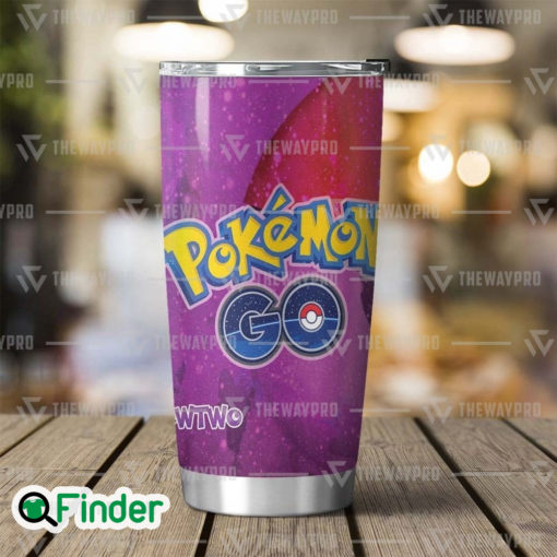 Pokemon GO Legendary Mewtwo and Mew Custom Tumbler 2