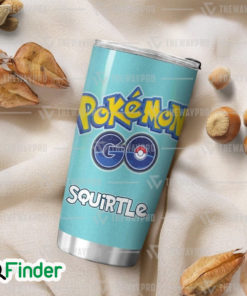 Pokemon GO Water Type Starter Gen 1 Squirtle Custom Tumbler