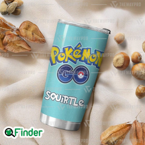 Pokemon GO Water Type Starter Gen 1 Squirtle Custom Tumbler