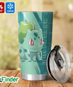 Pokemon Gen 1 Grass Type Starter Bulbasaur Custom Tumbler