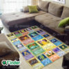 Pokemon Gen 1 Trading Cards Game Rug