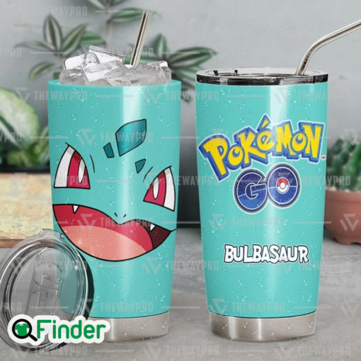 Pokemon Go Grass Type Starter Bulbasaur Gen 1 Custom Tumbler