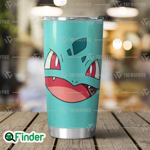 Pokemon Go Grass Type Starter Bulbasaur Pokemon Red Green Custom Tumbler