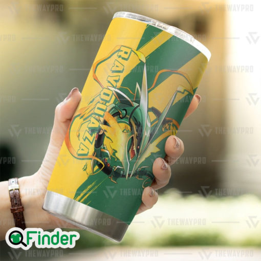 Pokemon Legendary Dual Type Dragon Flying Rayquaza Custom Tumbler 2