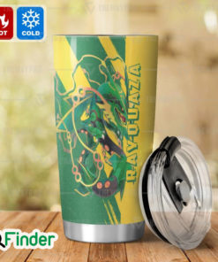 Pokemon Legendary Dual Type Dragon and Flying Rayquaza Custom Tumbler