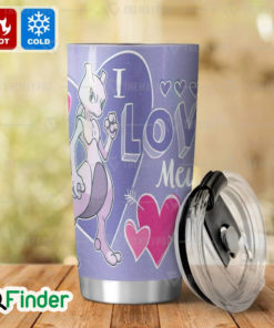 Pokemon Legendary Gen 1 Mewtwo I Love Mewtwo Custom Tumbler 1