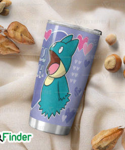 Pokemon Normal Type Munchlax I Love You More Than Lunch Custom Tumbler 1