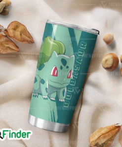 Pokemon Starter Grass Type Bulbasaur Custom Tumbler