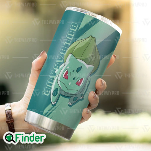 Pokemon Starter Kanto Grass Type Bulbasaur Custom Tumbler