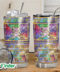 Pokemon Trading Card Ancient Mew Holo Custom Tumbler