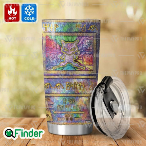 Pokemon Trading Card Game Ancient Mew Holo Custom Tumbler