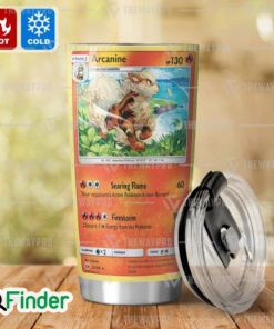 Pokemon Trading Card Game Arcanine Custom Tumbler