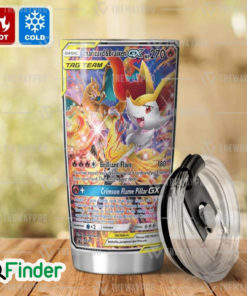 Pokemon Trading Card Game Charizard Braixen GX Custom Tumbler