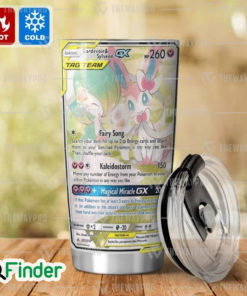 Pokemon Trading Card Game Fairy Type Gardevoir Sylveon GX Custom Tumbler