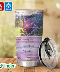 Pokemon Trading Card Game Gengar Custom Tumbler