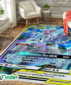 Pokemon Trading Card Game Mew Two And Mew Custom Rug