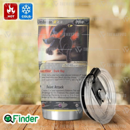 Pokemon Trading Card Game Shiny Umbreon Custom Tumbler