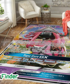 Pokemon Trading Card Game Tapu Lele GX Guardians Rising Custom Rug