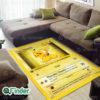 Pokemon Trading Card Game Thicc Pikachu Custom Rug