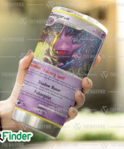 Pokemon Trading Cards Game Gengar Custom Tumbler