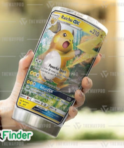 Pokemon Trading Cards Game Raichu GX Custom Tumbler