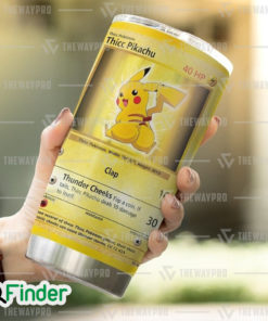 Pokemon Trading Cards Game Thicc Pikachu Custom Tumbler