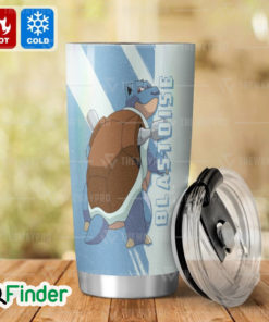 Pokemon Trading Cards Game Water Starter Blastoise Custom Tumbler