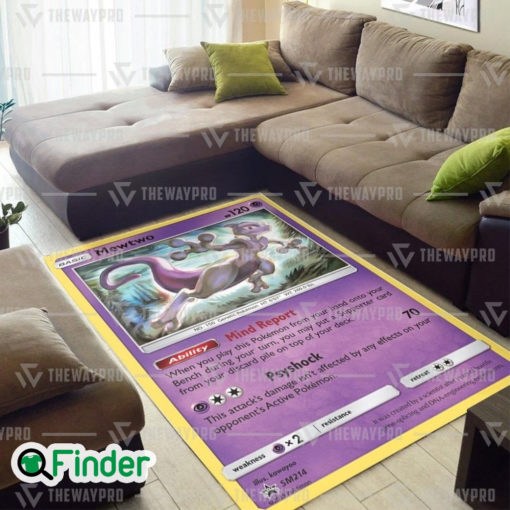 Pokemon Trading Cards Legendary Mewtwo Custom Ru