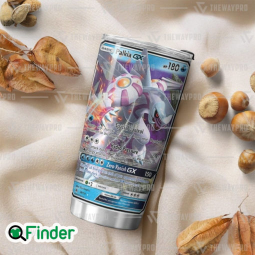 Pokemon Trading Cards Legendary Pokemon Legends Arceus Palkia GX Custom Tumbler