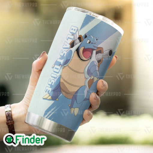 Pokemon Trading Cards Water Starter Blastoise Custom Tumbler