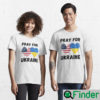 Pray For Ukraine America Support T Shirt