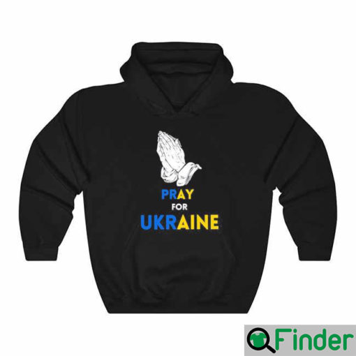 Pray For Ukraine Peace Support Ukraine Hoodie