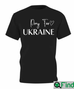 Pray For Ukraine Stand With Ukraine T Shirt