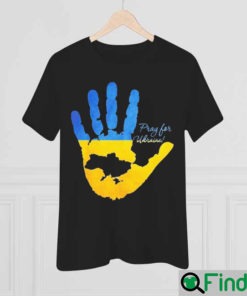 Pray For Ukraine Support Ukraine Stop Putin Stop War Ukraine Flag Shirt