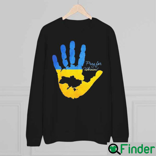 Pray For Ukraine Support Ukraine Stop Putin Stop War Ukraine Flag Sweatshirt