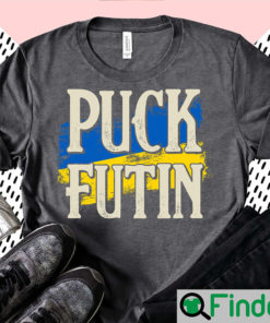Puck Futin Meme Stand With Ukraine Ukrainian Lover Support T Shirt
