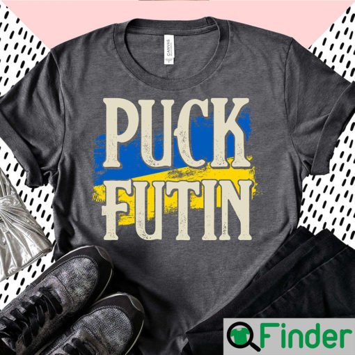Puck Futin Meme Stand With Ukraine Ukrainian Lover Support T Shirt