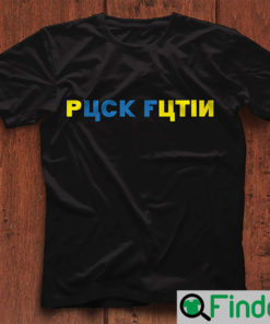 Puck Futin Stand With Ukraine T Shirt For Anti Putin