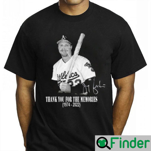 RIP Jeremy Giambi 1974 2022 Shirt