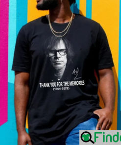 RIP Mark Lanegan 1964 2022 Thank You For The Memories Signature T Shirt