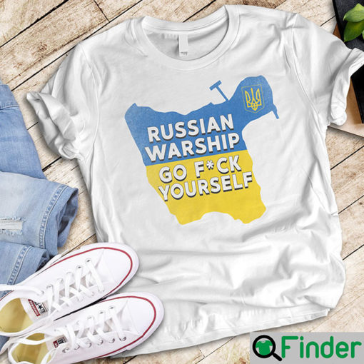 Russian Warship Go F Yourself Shirts For Support Ukraine