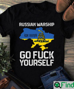 Russian Warship Go F Yourself Stand With T Shirt