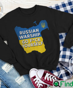 Russian Warship Go F Yourself Sweatshirt For Support Ukraine