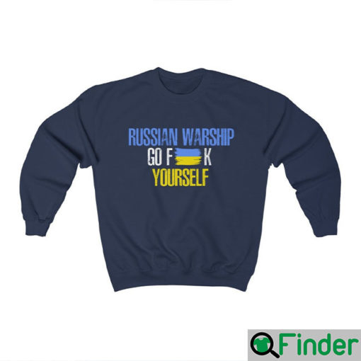 Russian Warship Go F Yourself Unisex Sweatshirt 1