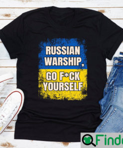 Russian Warship Go Fuck Yourself Shirt