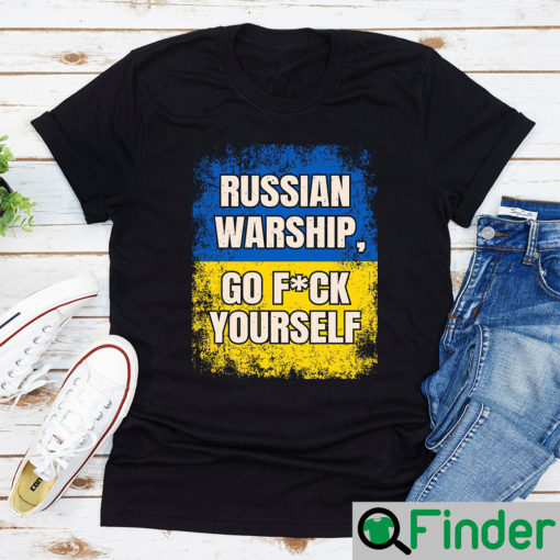 Russian Warship Go Fuck Yourself Shirt