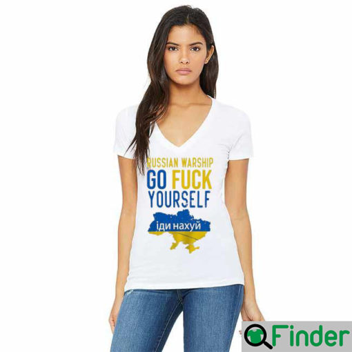 Russian Warship Go Fuck Yourself Stand With Ukraine T Shirt5