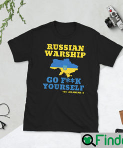 Russian Warship Go Fuck Yourself Unisex T Shirt for Men and Women