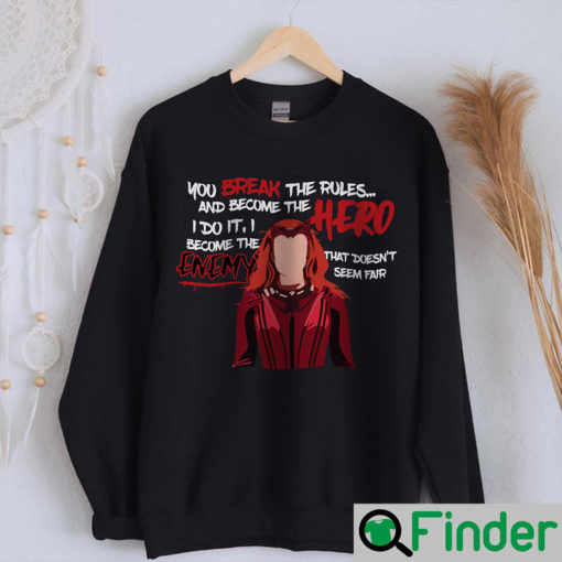 Scarlet Witch 2022 Marvel Multiverse Of Madness Wanda Maximoff Sweatshirt