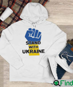 Stand With Ukraine I Support Ukraine Love Ukraine Hoodie